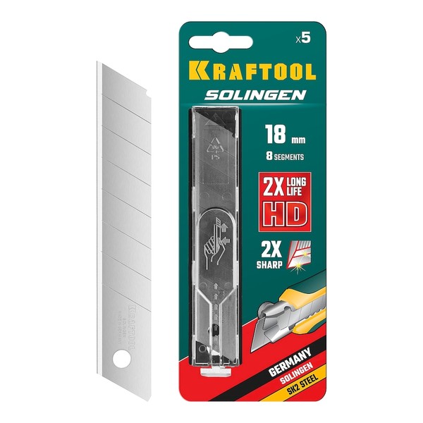 KRAFTOOL SOLINGEN 18 мм лезвия сегментированные