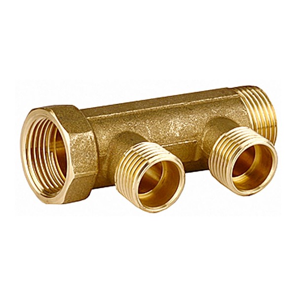 Коллектор GENERAL FITTINGS никелированная латунь