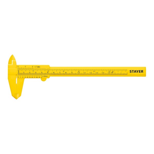 STAYER STANDARD штангенциркуль пластмассовый