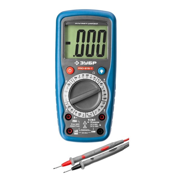 ЗУБР PRO-815-Т мультиметр цифровой