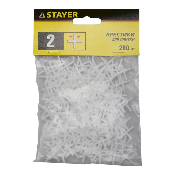 STAYER 2мм крестики для плитки