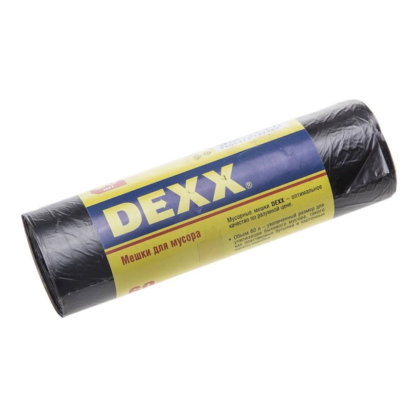 Мусорные мешки DEXX 60л